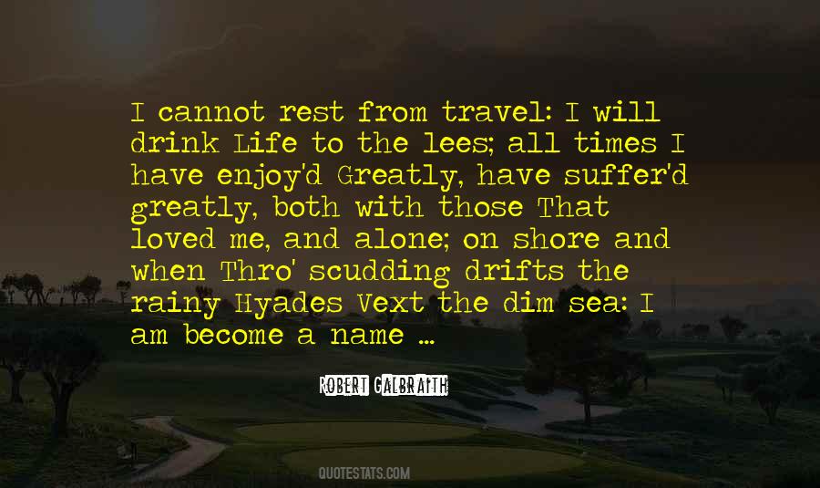 Quotes About Travel Alone #319803
