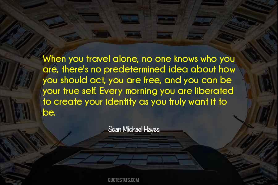 Quotes About Travel Alone #43267