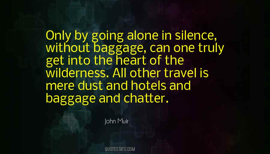 Quotes About Travel Alone #466271