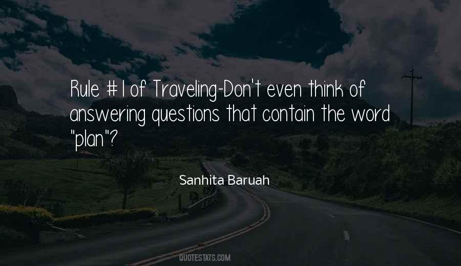 Quotes About Travel Alone #574778