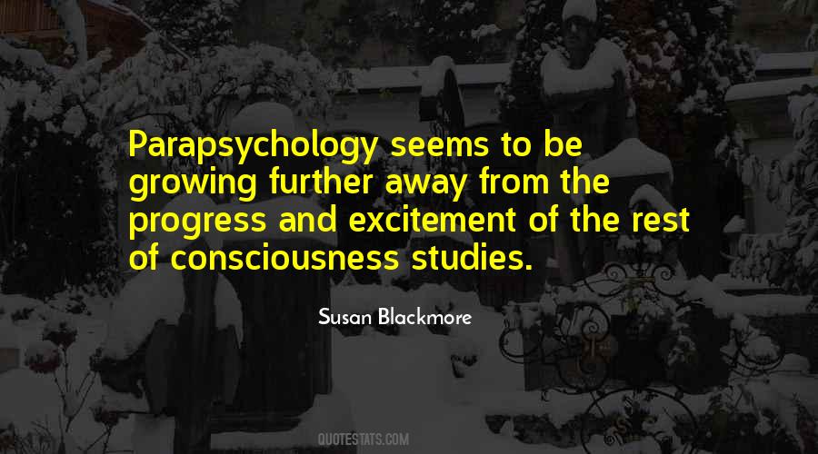 Quotes About Parapsychology #1521545