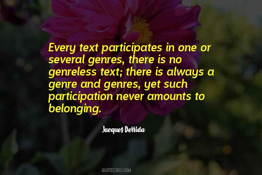 Quotes About Participation #155074