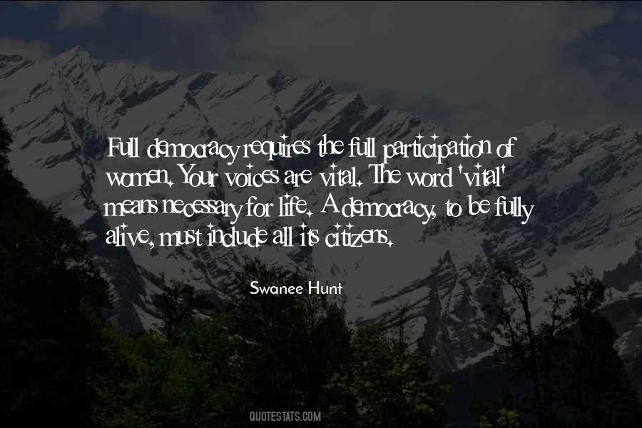 Quotes About Participation #66045 Quotes About Participation #66045