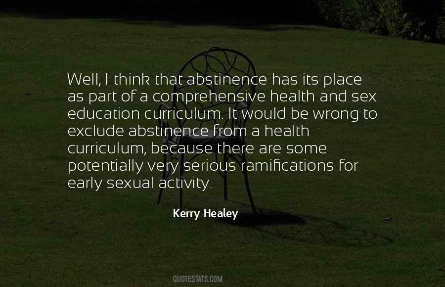Quotes About Abstinence #1225040