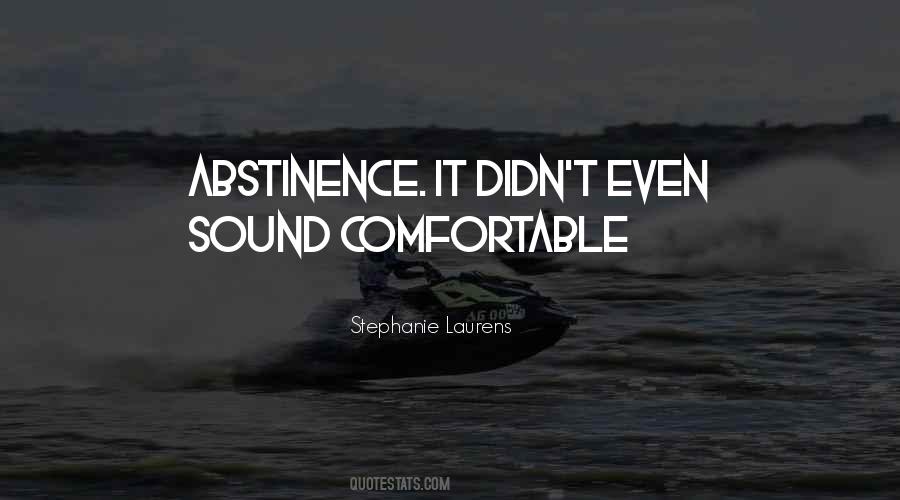 Quotes About Abstinence #225472