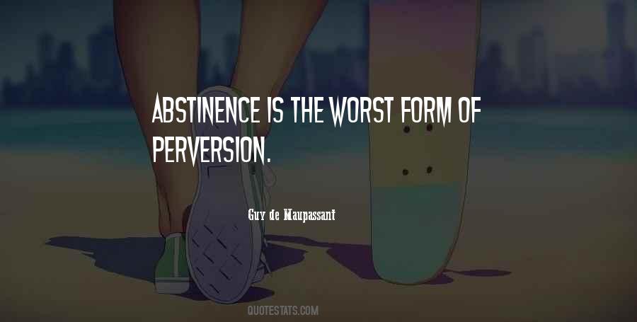 Quotes About Abstinence #744982