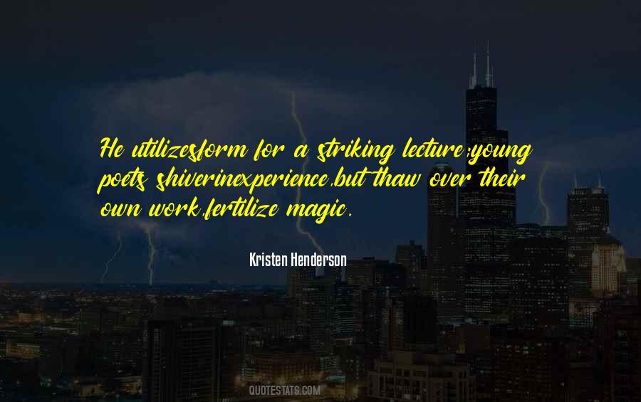 Young Poets Quotes #1344305