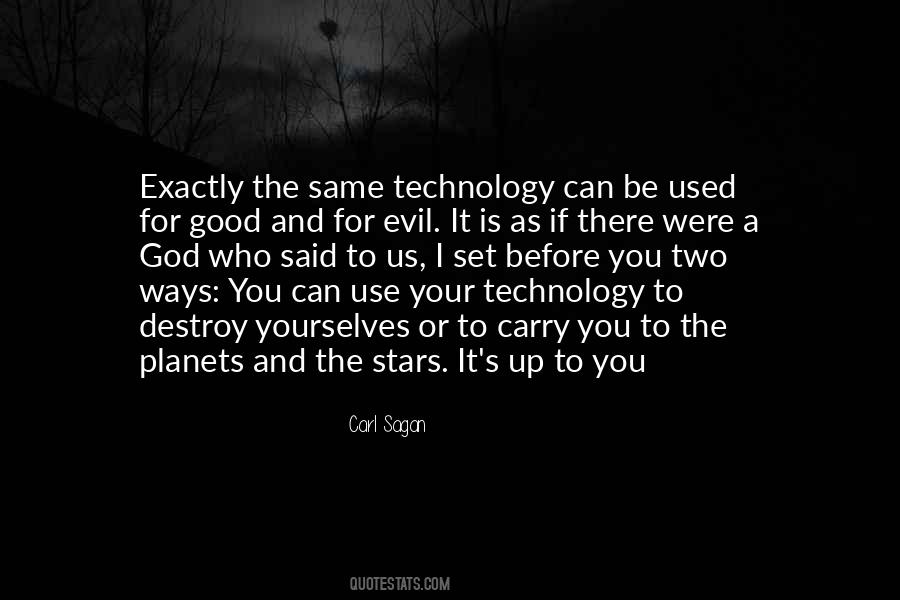 Quotes About The Evil Of Technology #1860993