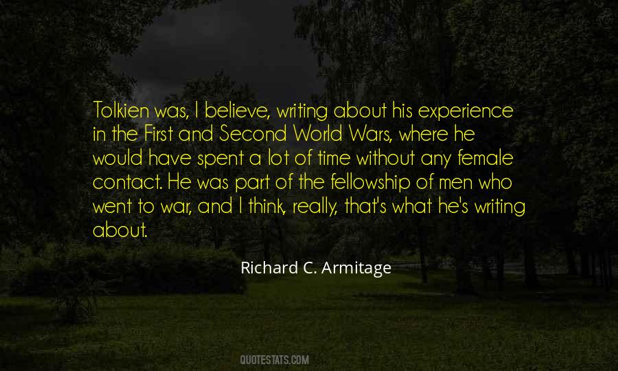 Quotes About World Wars #666133