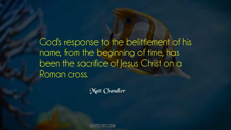 Quotes About Jesus Sacrifice On The Cross #1397364