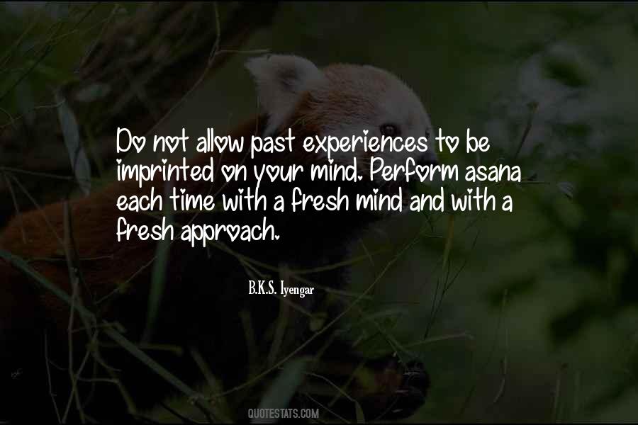 Quotes About Past Experiences #385319