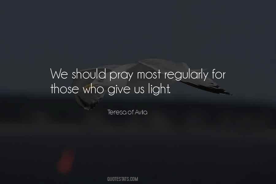 Pray For Us Quotes #151962