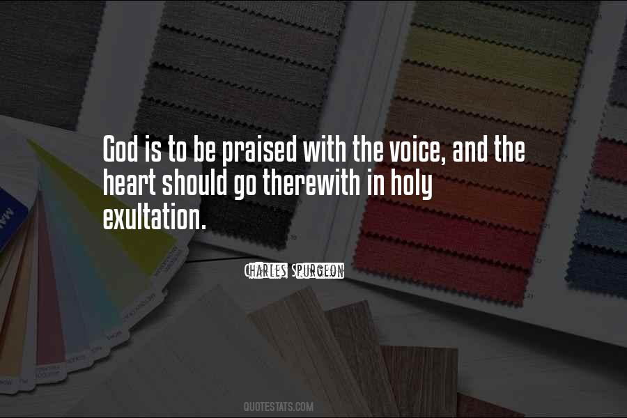 Praised God Quotes #1556941