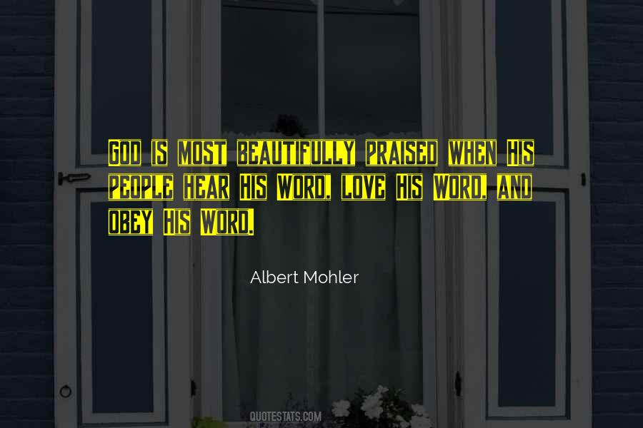 Praised God Quotes #627846