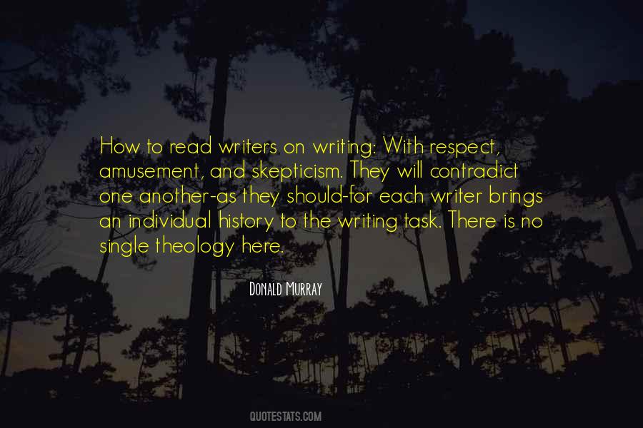 Writers On Writing History Quotes #482337