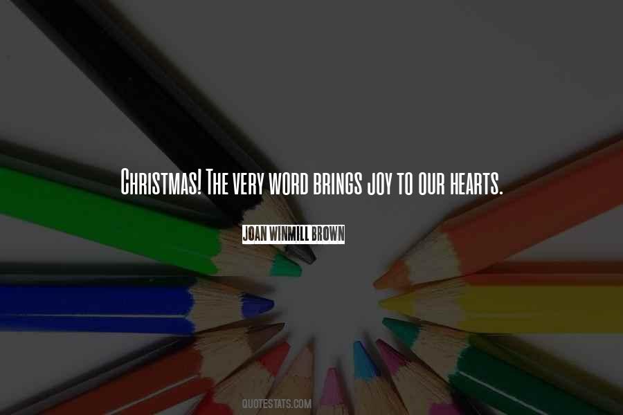 Quotes About Joy Christmas #1603438