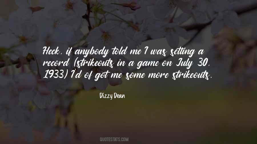 Quotes About Strikeouts #1281481
