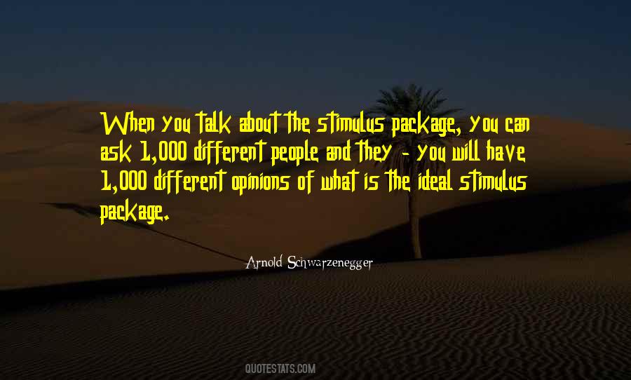 Quotes About The Stimulus Package #84668