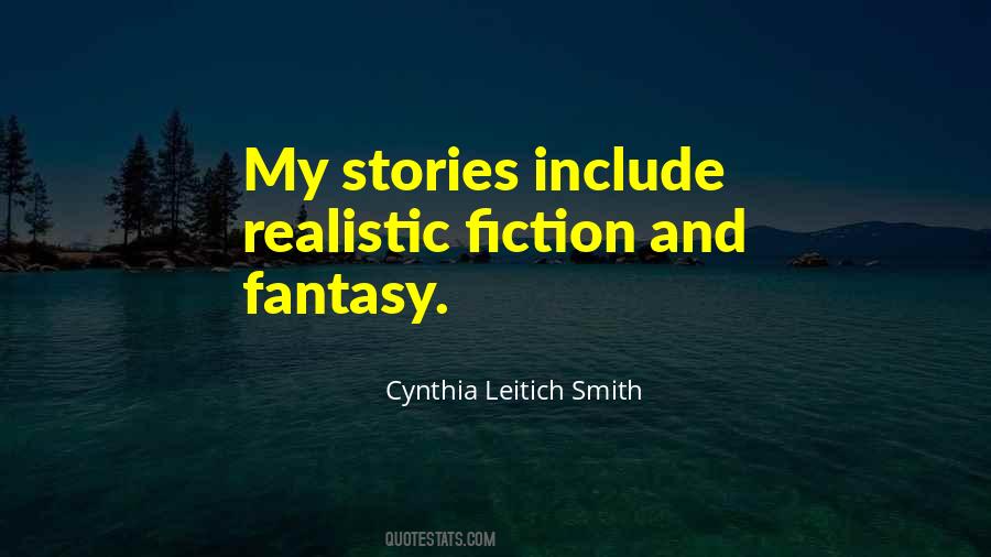 Quotes About Fantasy Stories #1015136