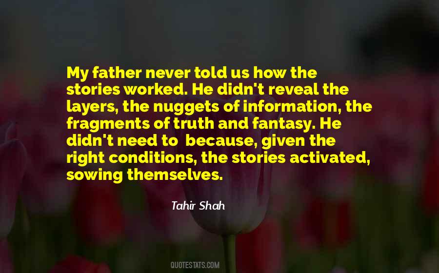 Quotes About Fantasy Stories #922834