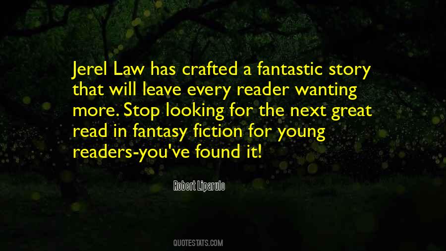 Quotes About Fantasy Stories #978088