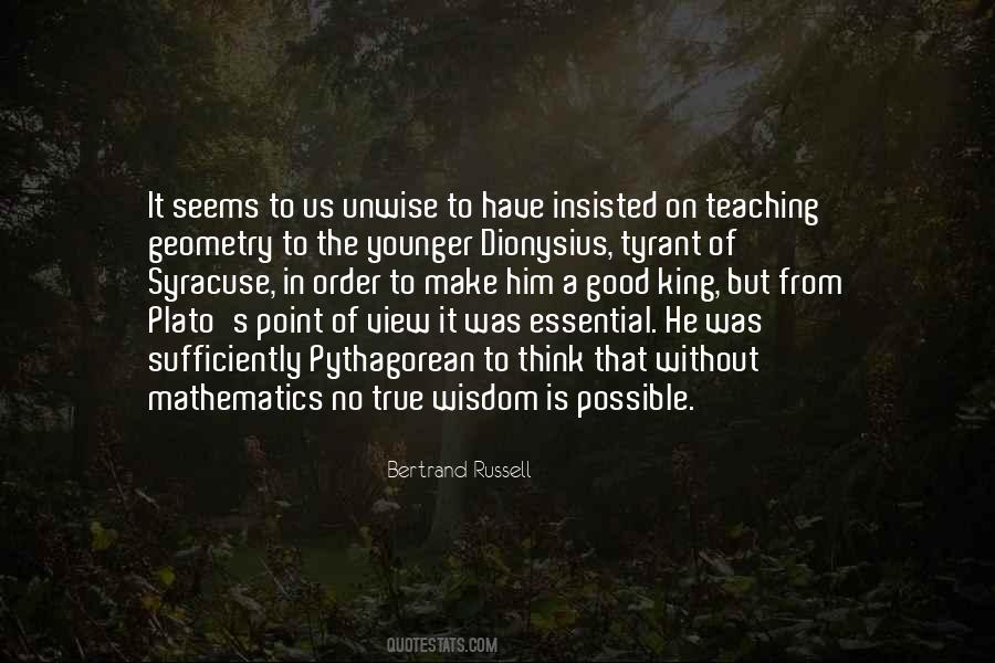 Quotes About Mathematics Teaching #1668082