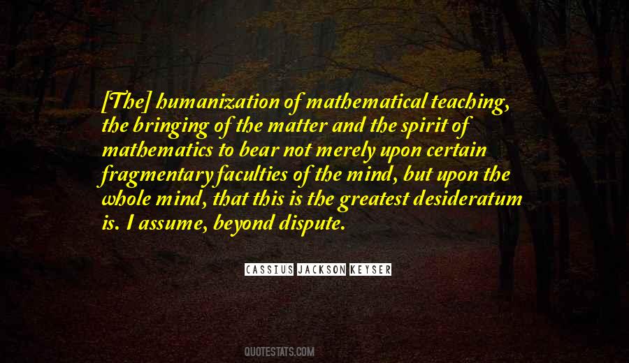 Quotes About Mathematics Teaching #740763