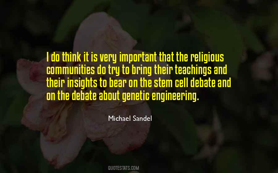 Sandel Quotes #76134