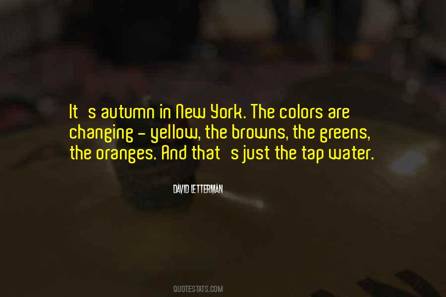 Quotes About Autumn In New York #1257016