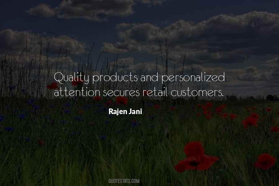 Quotes About Quality Products #518322