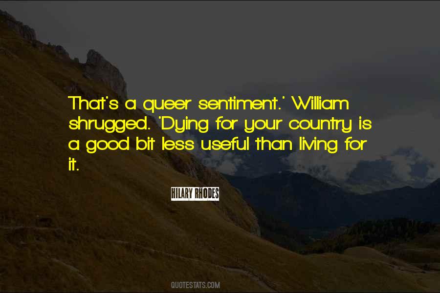 Quotes About Dying For Your Country #1733962