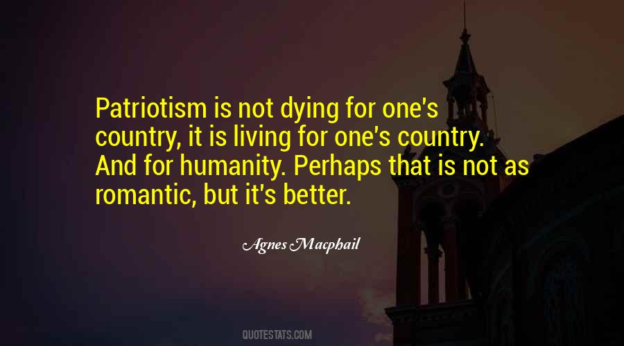 Quotes About Dying For Your Country #934172