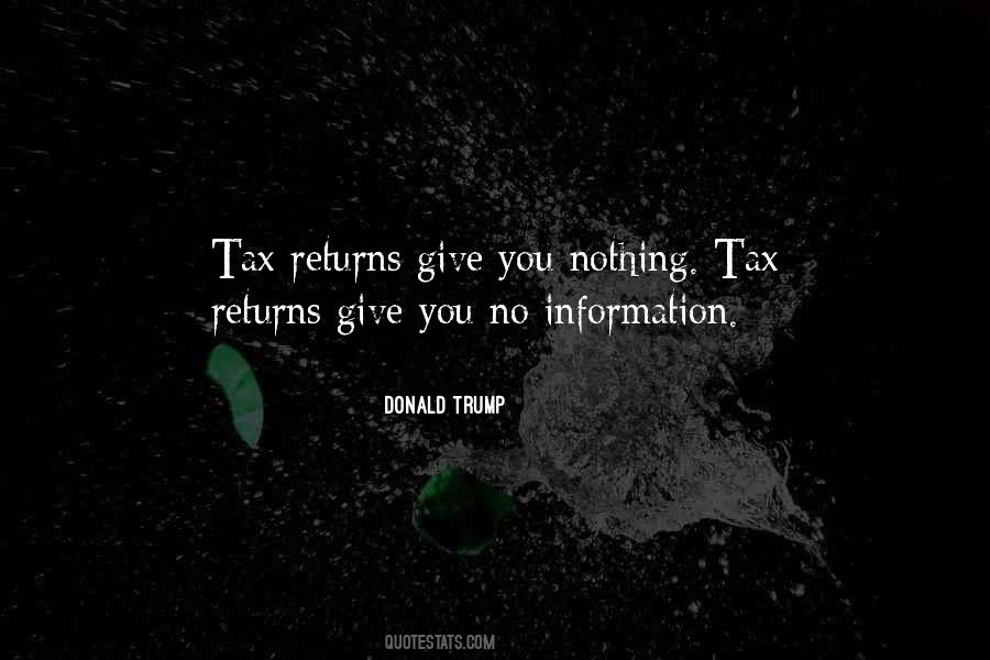 Quotes About Tax Returns #1862791