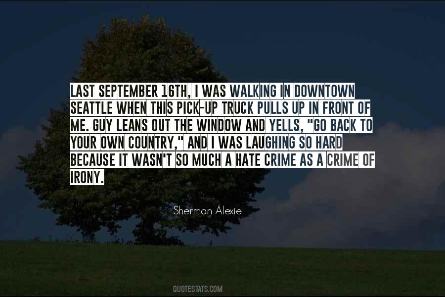 Quotes About Walking Downtown #134701