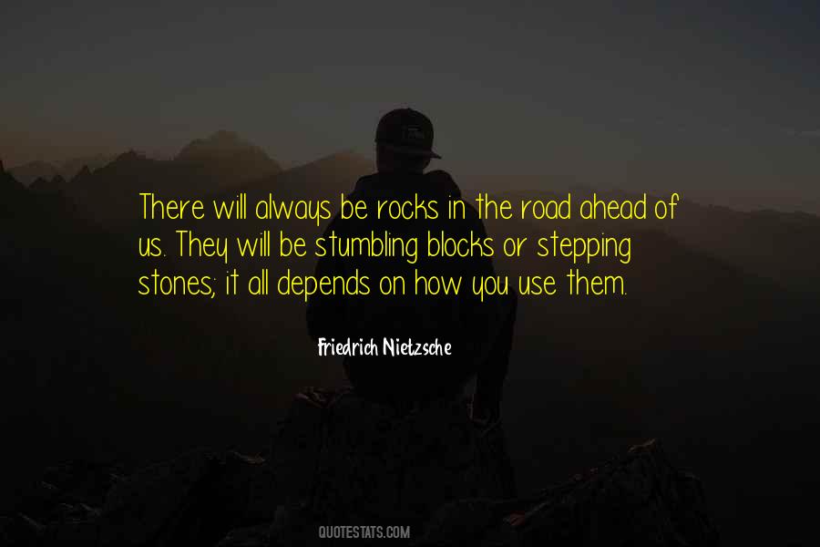 Quotes About Stumbling Blocks #1420022