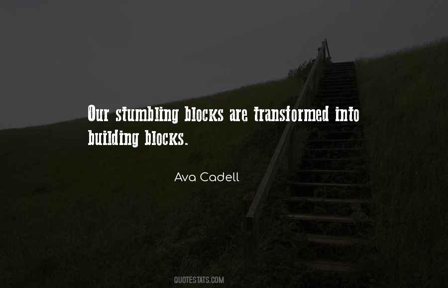 Quotes About Stumbling Blocks #1670085