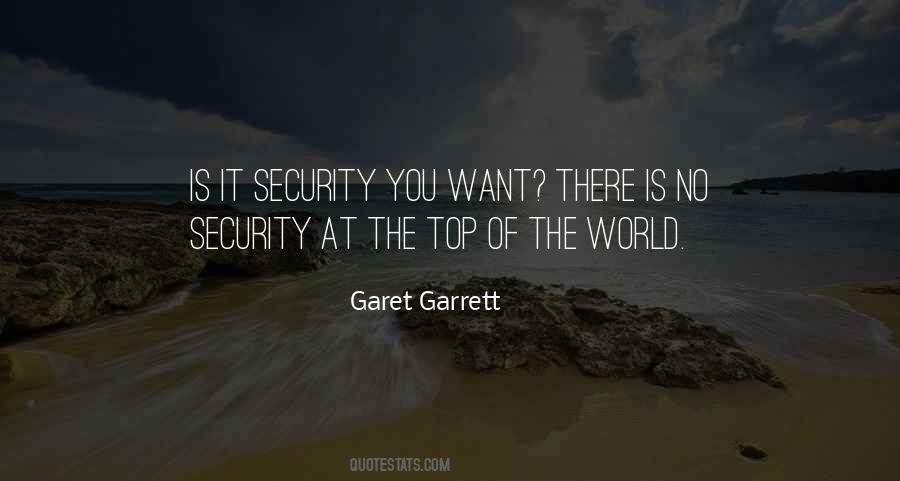 No Security Quotes #1809983