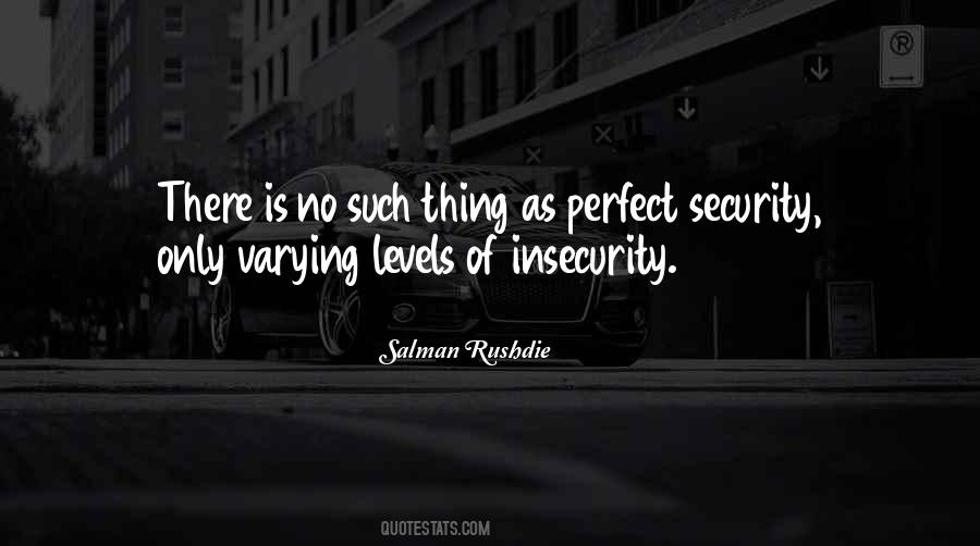 No Security Quotes #205113