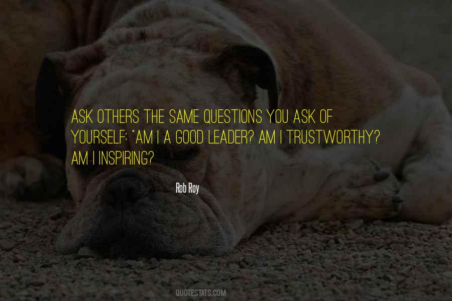 Inspiring Leader Quotes #1482927