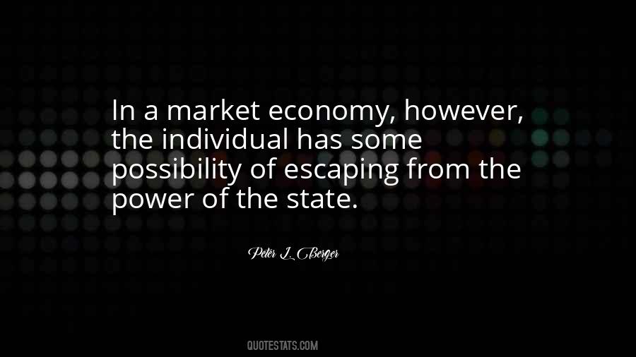 Quotes About Market Economy #1096149