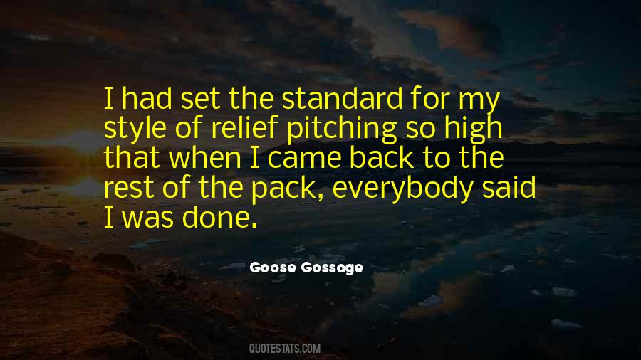 Quotes About Relief Pitching #647547