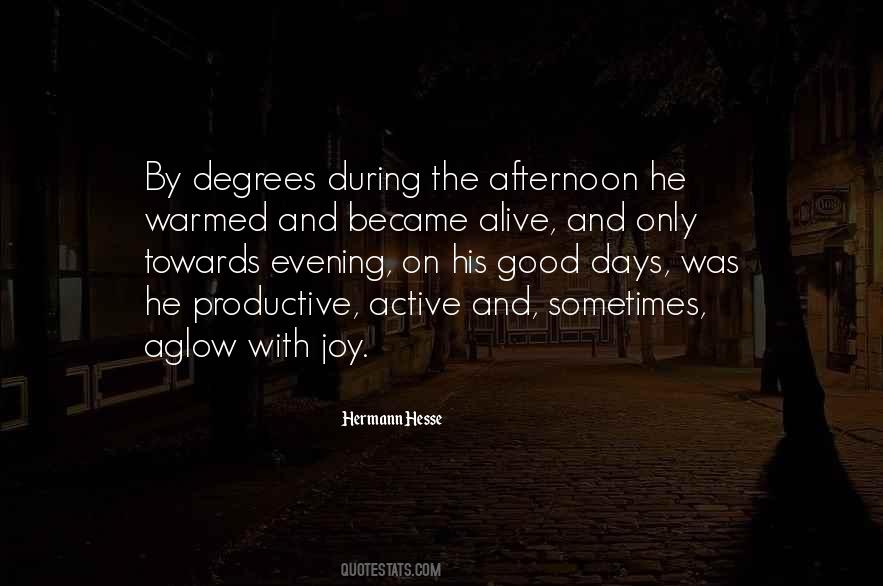 Quotes About Good Days #1200789