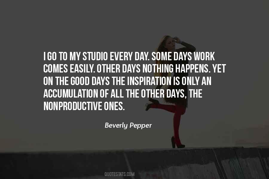 Quotes About Good Days #1329873