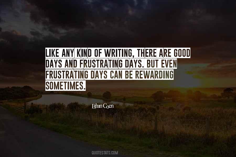 Quotes About Good Days #156683