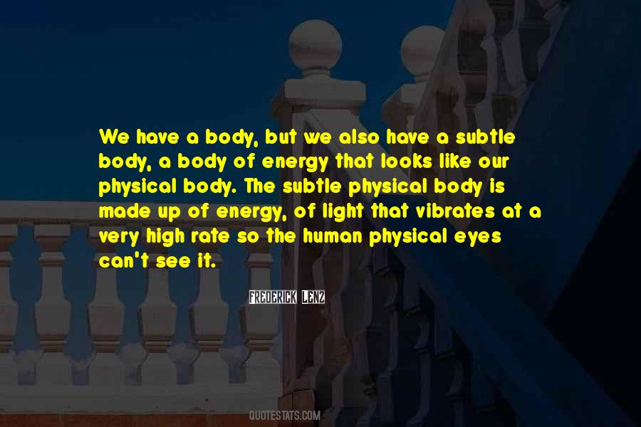 Human Energy Quotes #715385