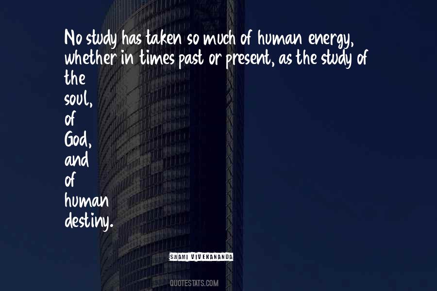 Human Energy Quotes #960058