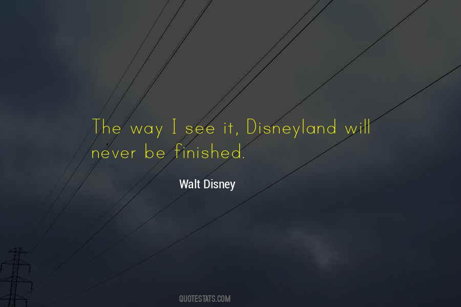 Quotes About Disneyland #874699