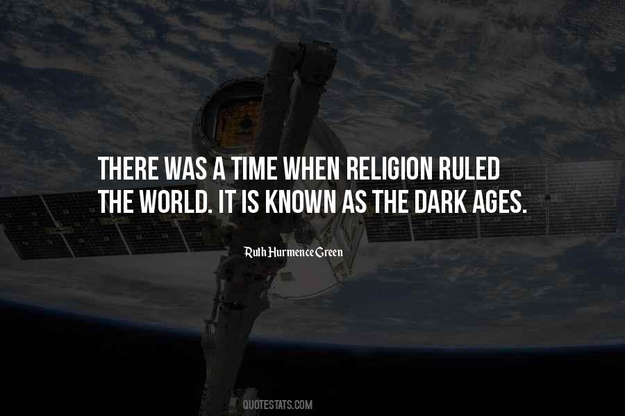 Dark Ages Religion Quotes #1775453