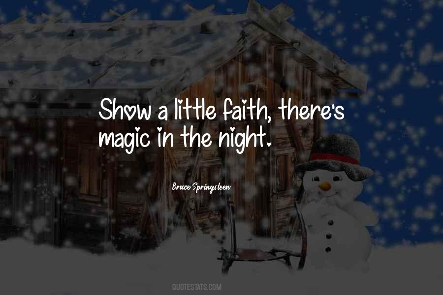 Night Magic Quotes #24560