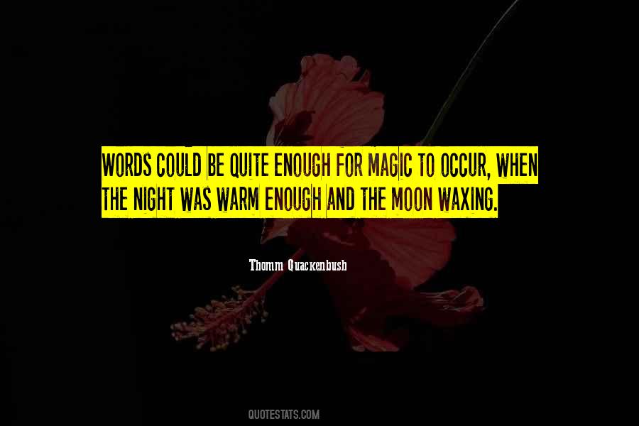 Night Magic Quotes #37301